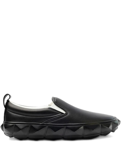 Valentino Garavani Leather Slip-On Sneakers