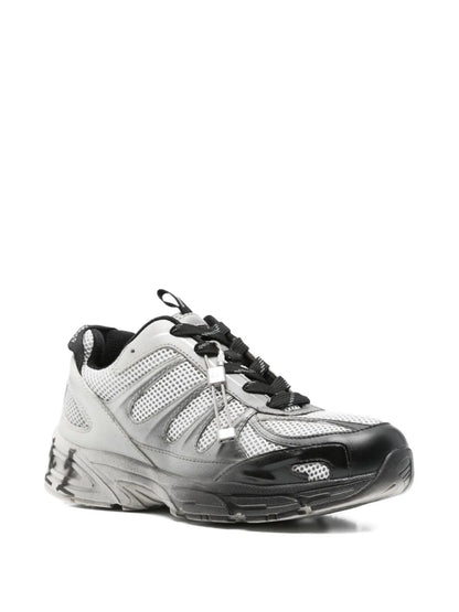 44 Label Group Mesh-Panel Lace-Up Sneakers