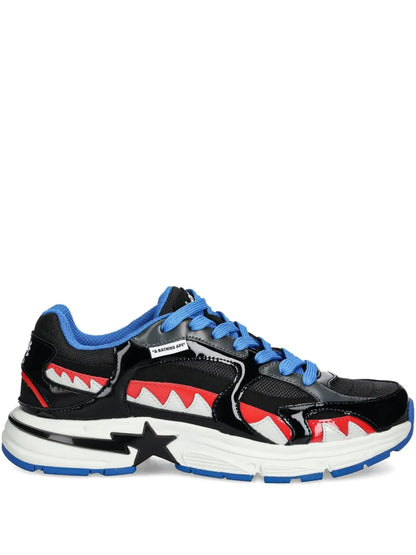 A Bathing Ape?Star Shark-Tooth Sneakers