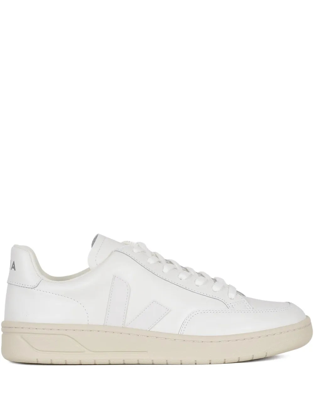 Veja Leather Logo Sneakers