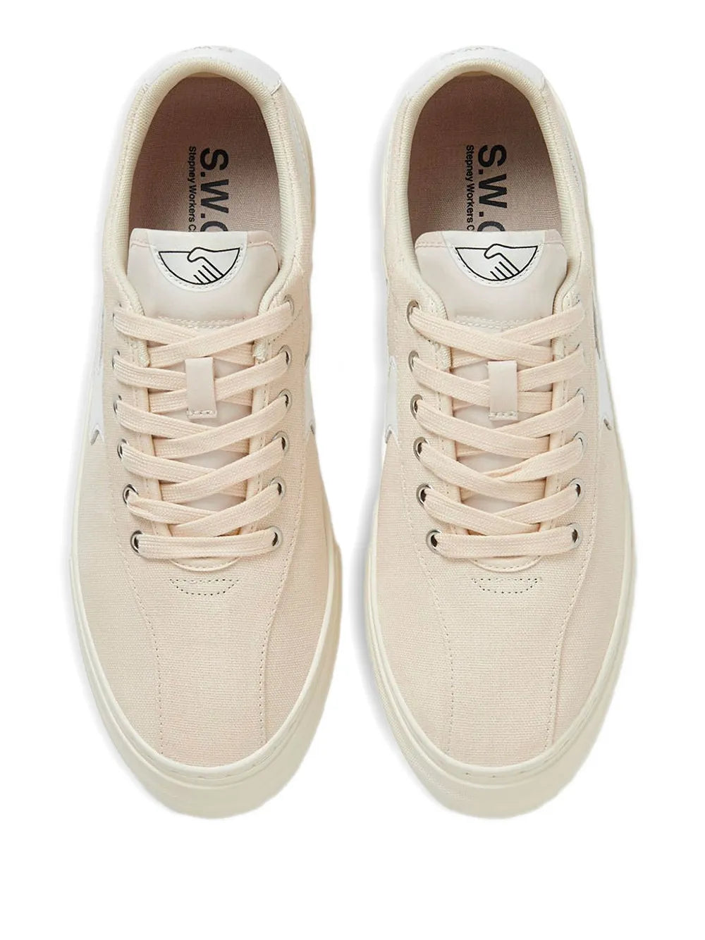 Stepney Workers Club S-Strike Two-Tone Lace-Up Sneakers