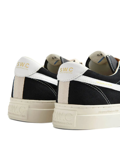 Stepney Workers Club S-Strike Panelled Low-Top Sneakers