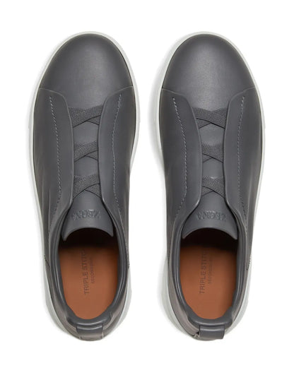 Zegna Leather Sneakers