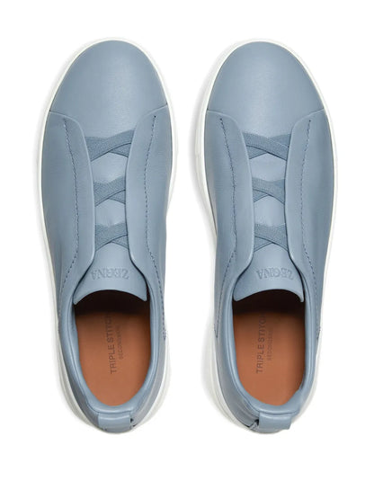 Zegna Leather Sneakers