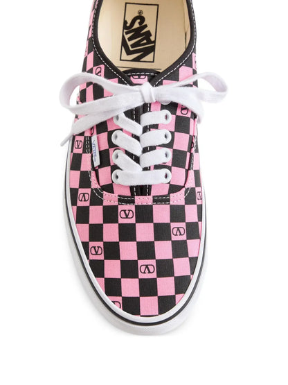 Valentino Garavani X Vans Vlogo Checkerboard-Print Low-Top Sneakers