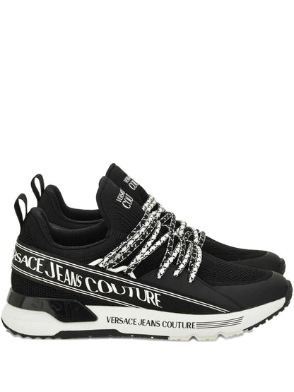 Versace Jeans Couture Lace-Up Logo Sneakers