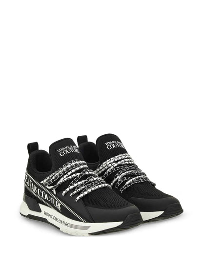 Versace Jeans Couture Lace-Up Logo Sneakers