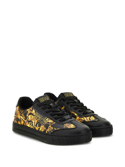 Versace Jeans Couture Baroque-Print Sneakers