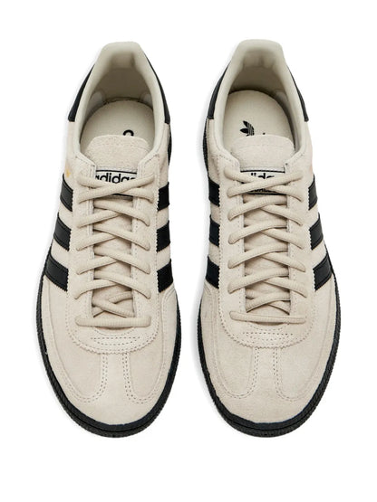 adidas Leather Three-Stripes Low-Top Sneakers