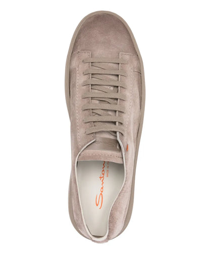 Santoni Suede Sneakers