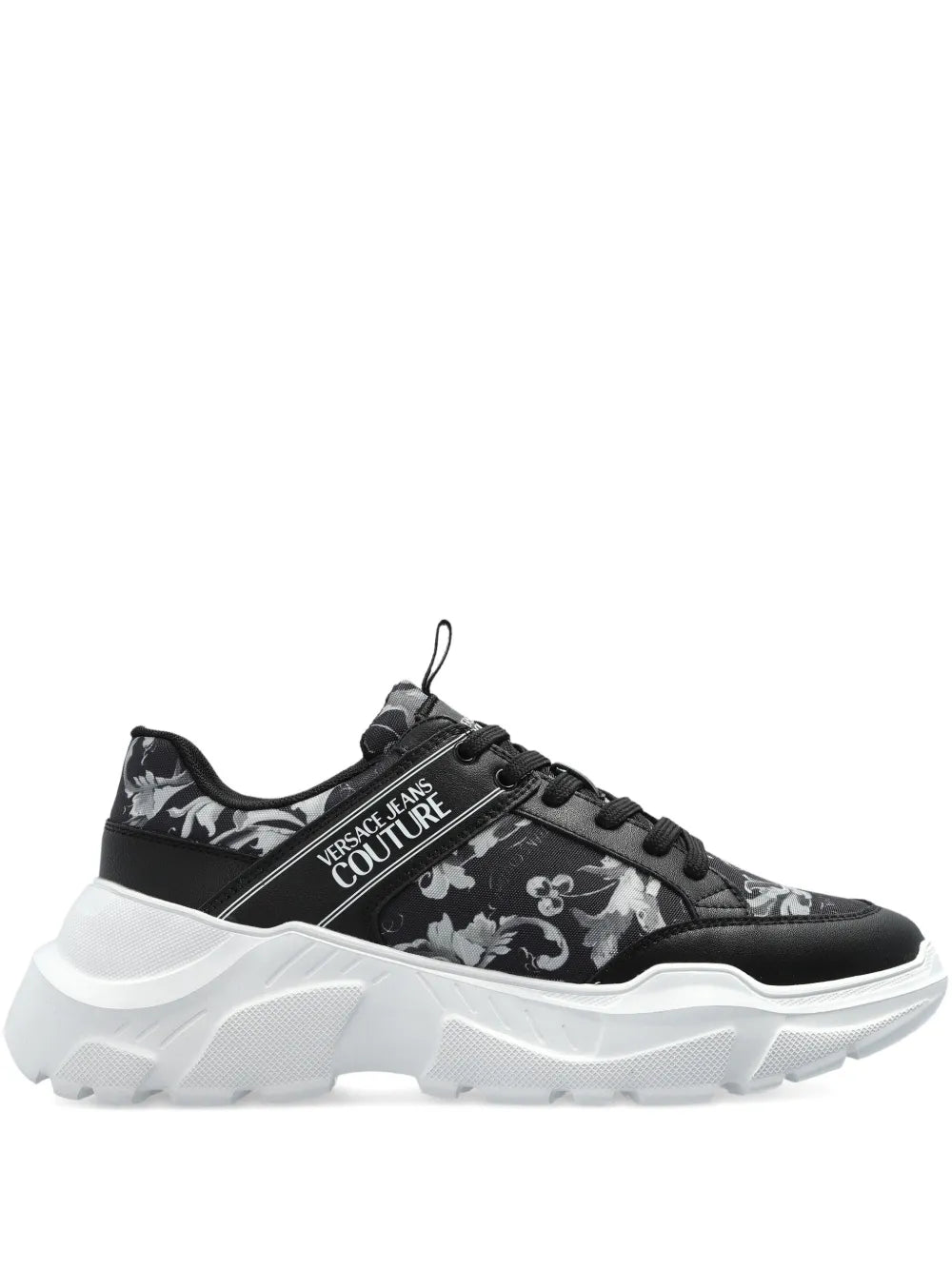 Versace Jeans Couture Baroque-Print Sneakers