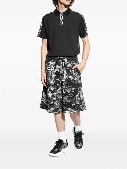 Versace Jeans Couture Baroque-Print Sneakers