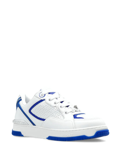 Versace Greca Pattern Leather Sneakers
