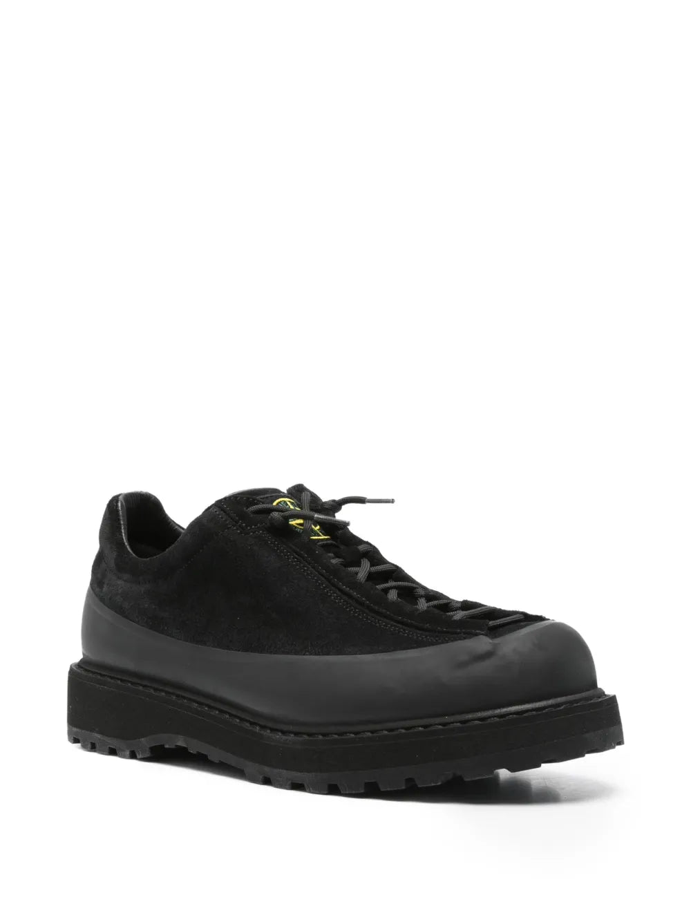 Stone Island Lace-Up Suede Sneakers