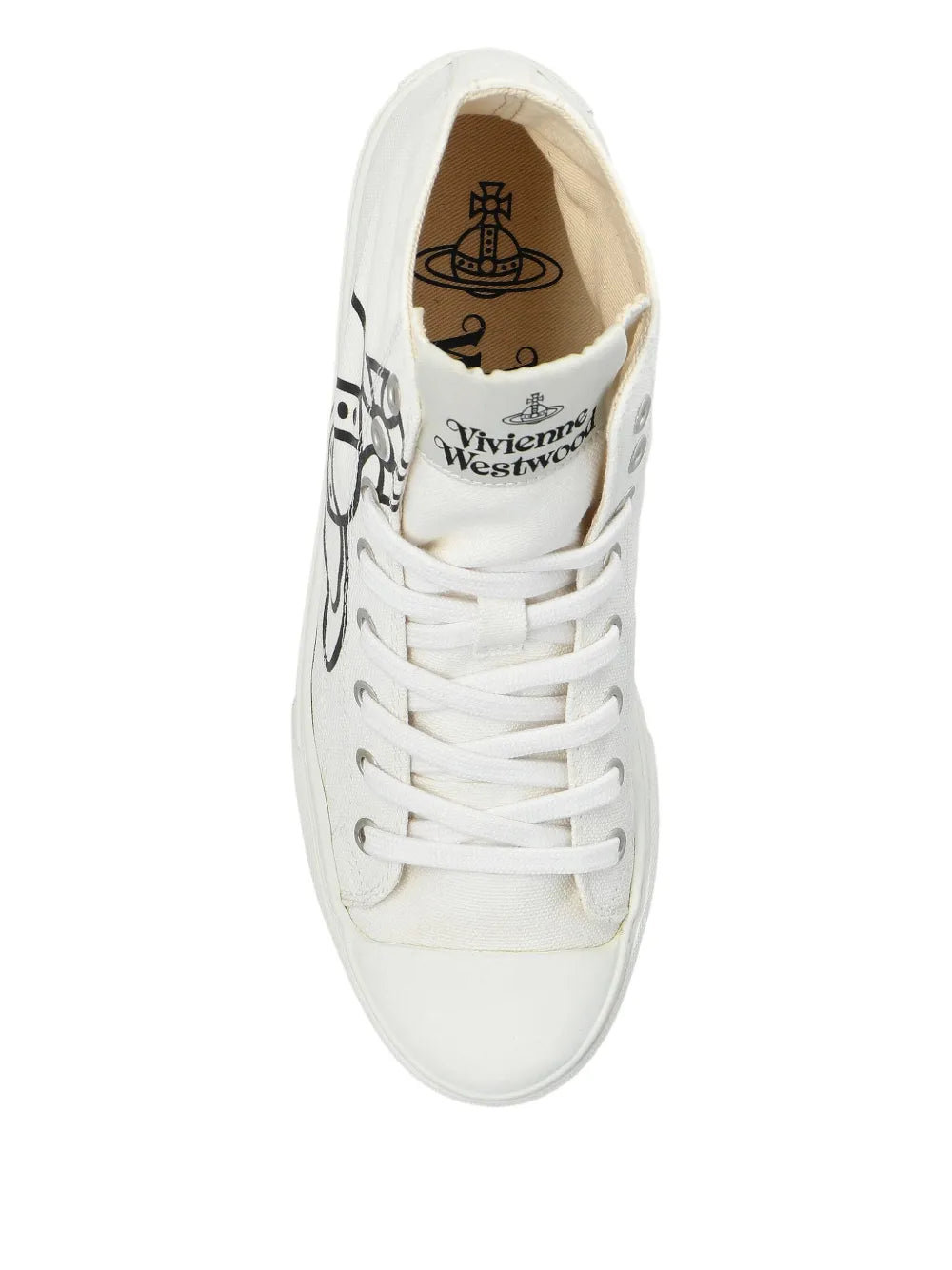 Vivienne Westwood Orb-Logo High-Top Trainers