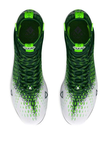 Under Armour Spotlight Lux Mc 2.0 Green/White Cleats