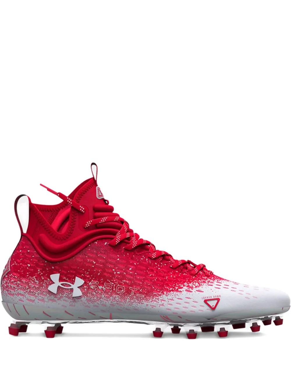 Under Armour Spotlight Lux Mc Red/White Football Cleats