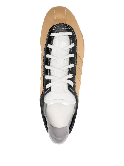 Y-3 Striped Lace-Up Sneakers