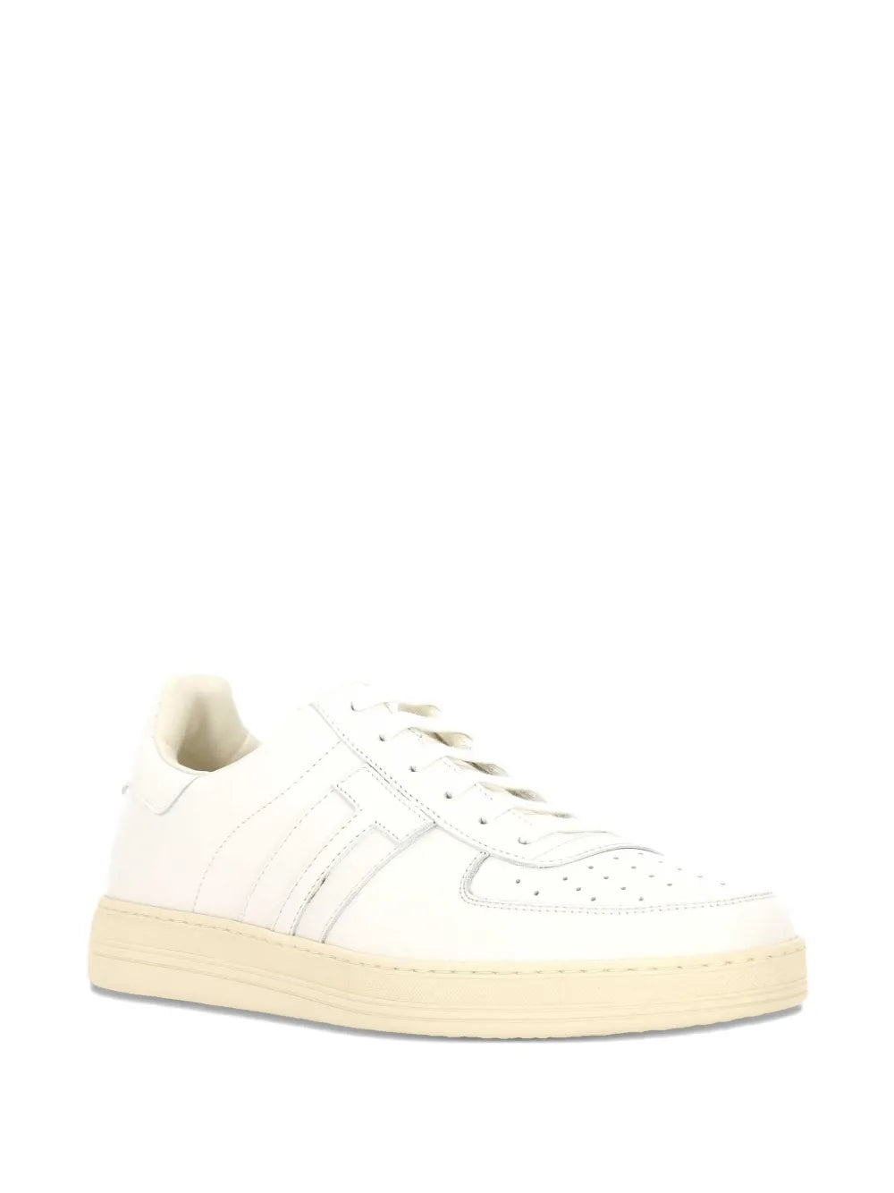Tom Ford Leather Panelled Sneakers