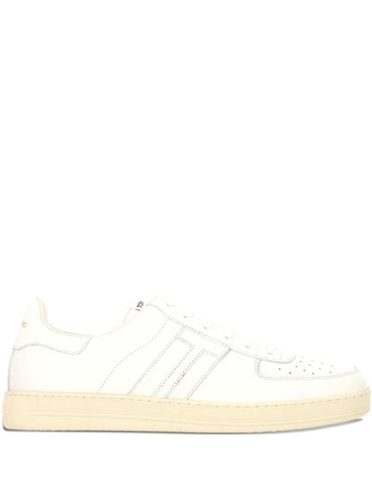 Tom Ford Leather Panelled Sneakers
