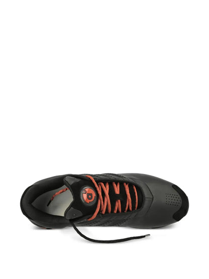 Y-3 Control Leather Perforated Sneakers