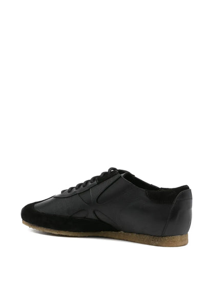 Stefan Cooke Leather Lace-Up Trainers