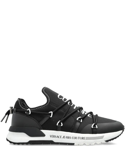 Versace Jeans Couture Lace-Up Logo Sneakers