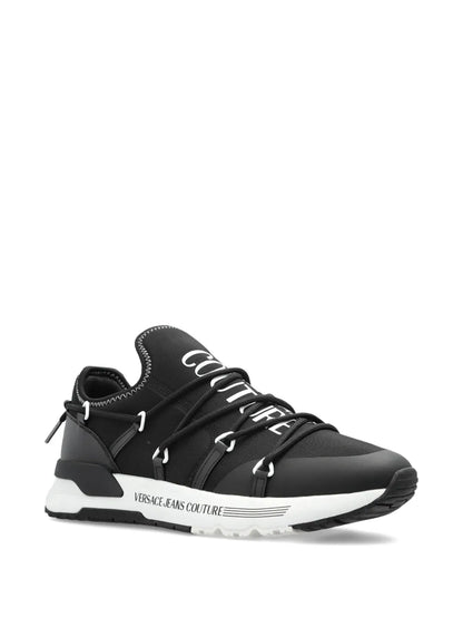 Versace Jeans Couture Lace-Up Logo Sneakers