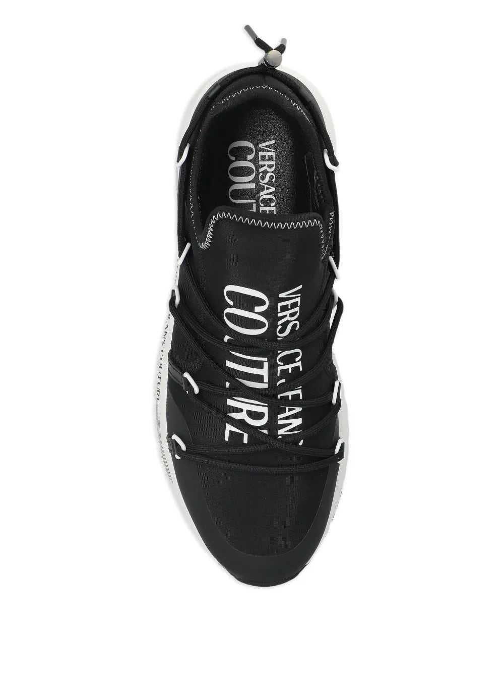 Versace Jeans Couture Lace-Up Logo Sneakers