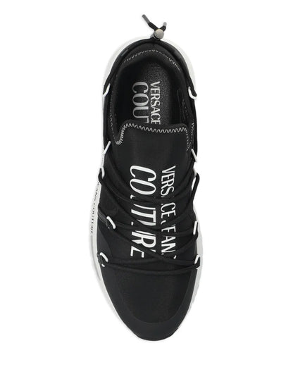 Versace Jeans Couture Lace-Up Logo Sneakers