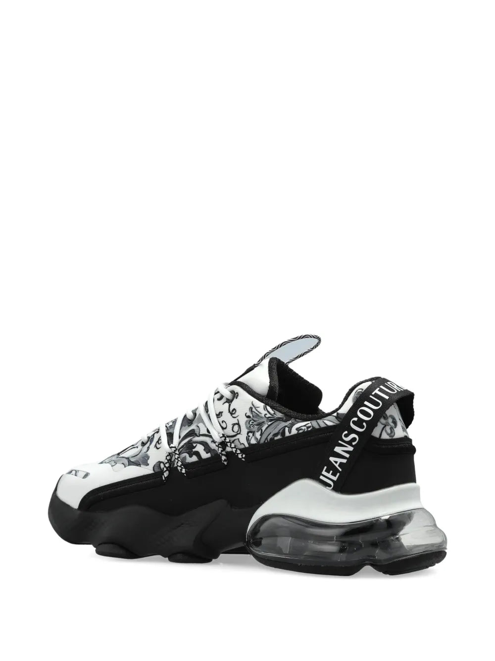 Versace Jeans Couture Baroque-Print Lace-Up Sneakers