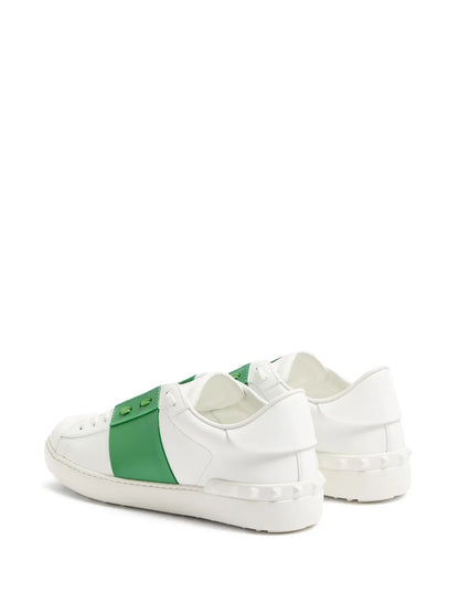 Valentino Garavani Calfskin Band-Open Sneakers