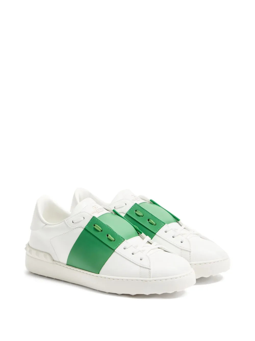 Valentino Garavani Calfskin Band-Open Sneakers