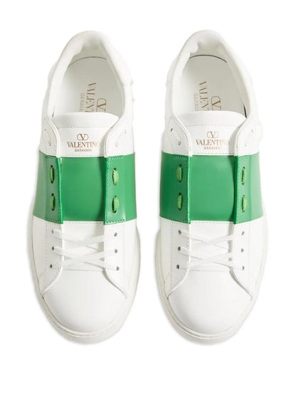 Valentino Garavani Calfskin Band-Open Sneakers