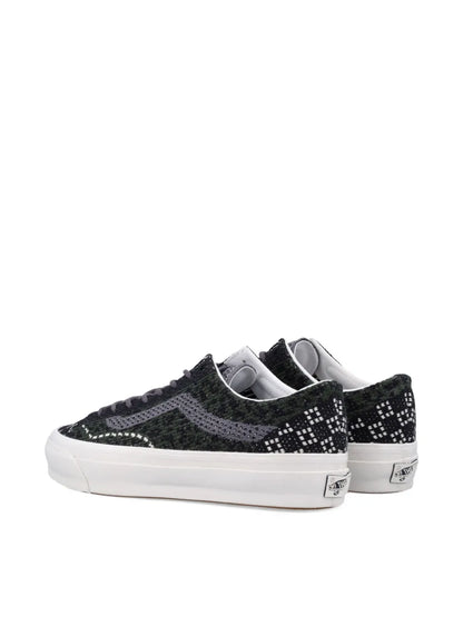 Vans Premium Old Skool Patterned-Knit Low-Top Sneakers