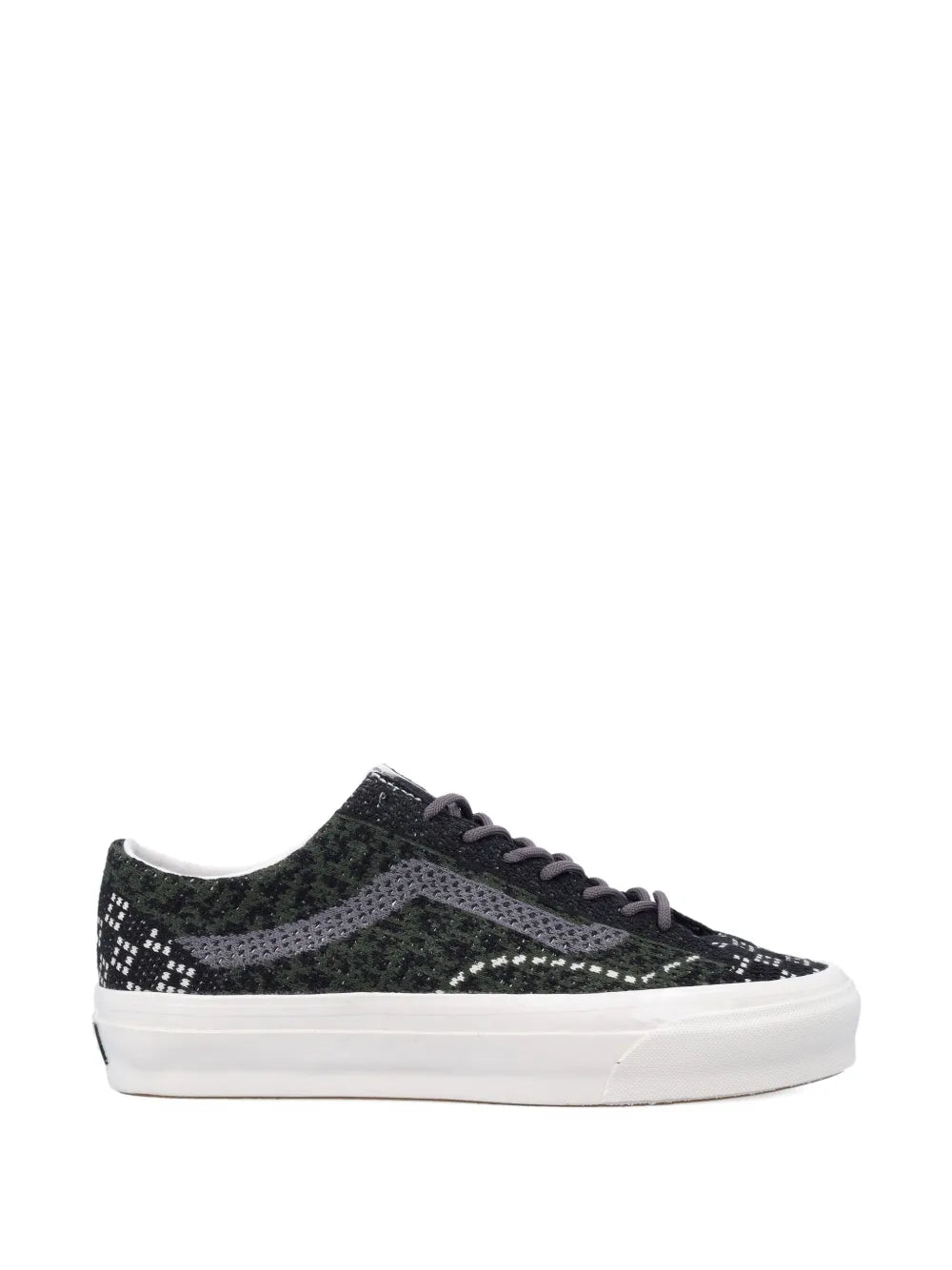Vans Premium Old Skool Patterned-Knit Low-Top Sneakers