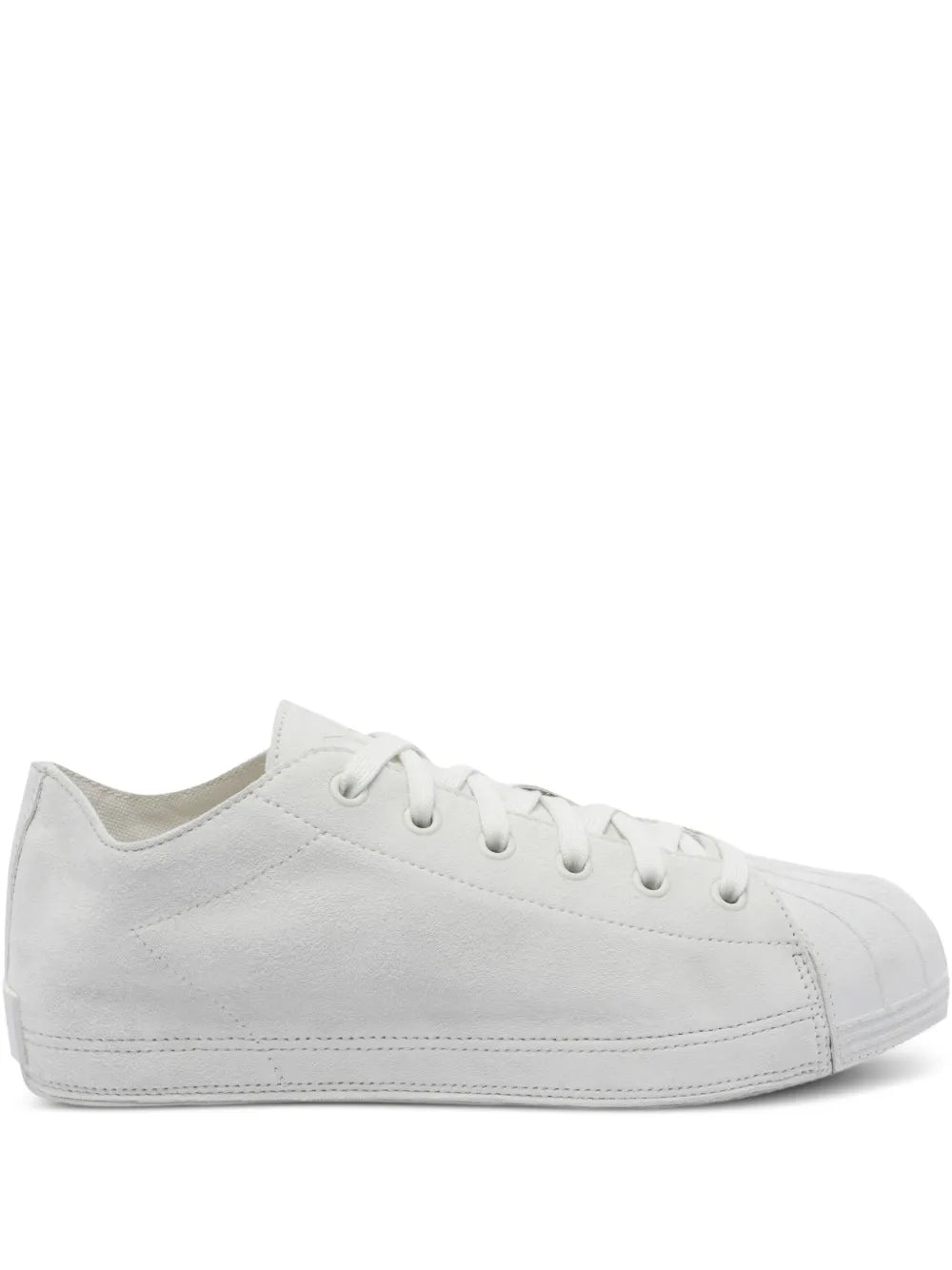 Y-3 Suede Leather Lace-Up Sneakers
