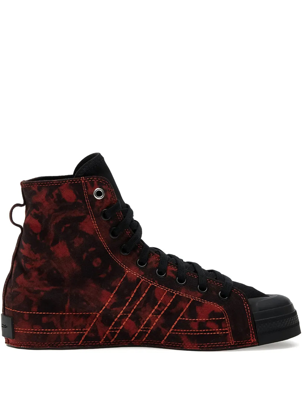 Y-3 Nizza Hi Tie-Dye High-Top Sneakers