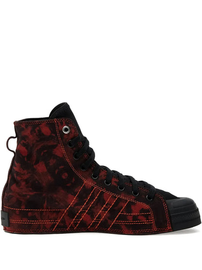 Y-3 Nizza Hi Tie-Dye High-Top Sneakers