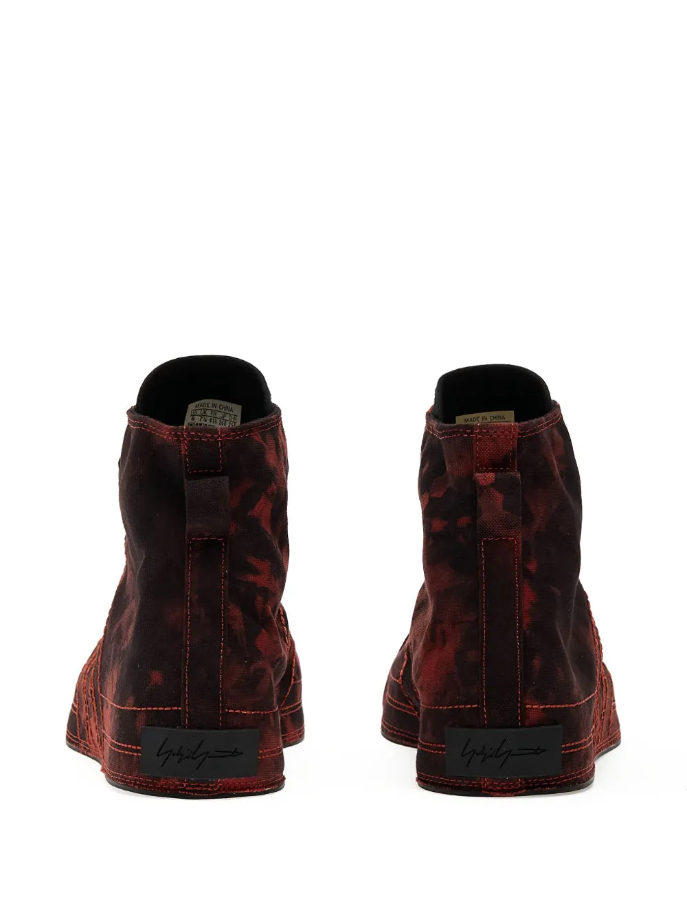 Y-3 Nizza Hi Tie-Dye High-Top Sneakers