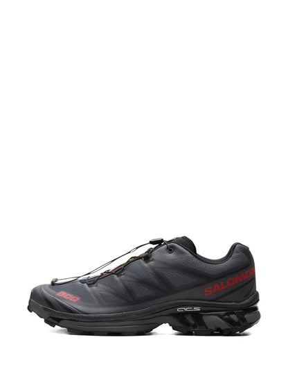 Salomon Xt-6 Jjjjound - Black Fiery Red Sneakers