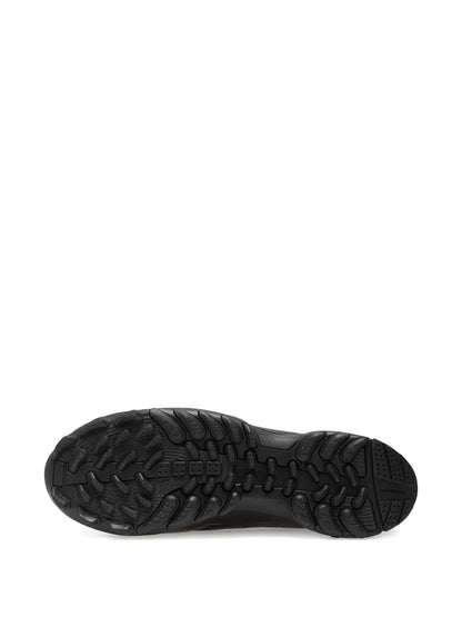 Y-3 Leather Lace-Up Trainers