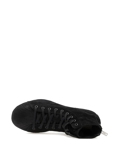 Y-3 Lace-Up Zip Trainers