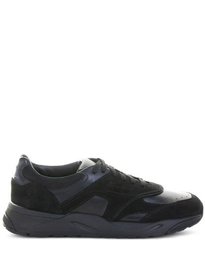Santoni Leather Sneakers