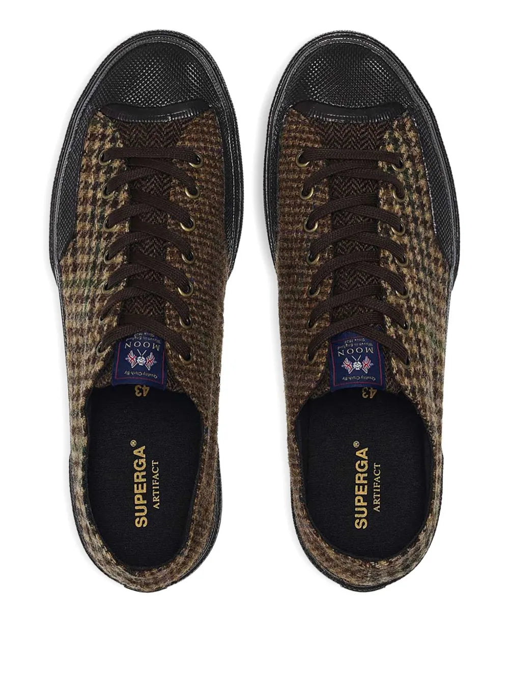 Superga 2432 Houndstooth Wool Sneakers