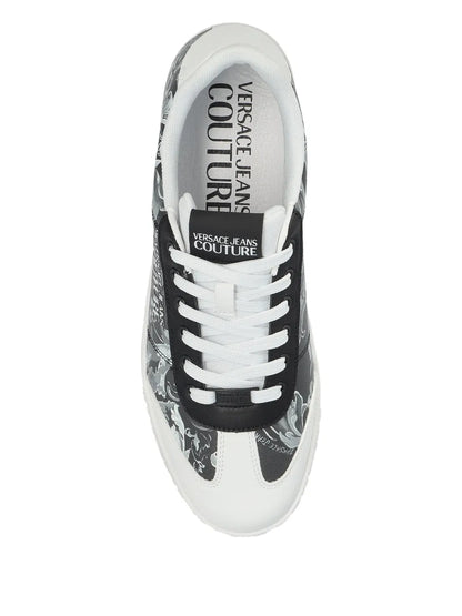 Versace Jeans Couture Floral-Print Sneakers