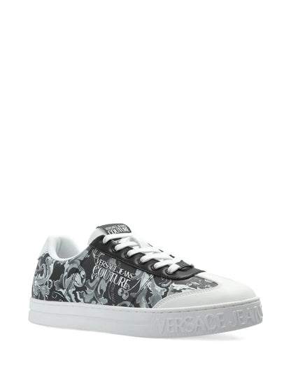 Versace Jeans Couture Floral-Print Sneakers
