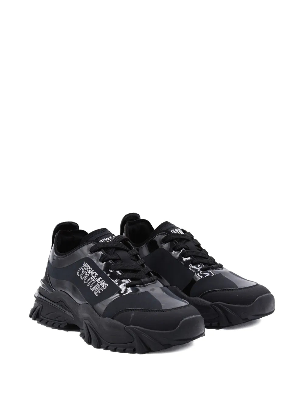 Versace Jeans Couture Logo-Print Sneakers