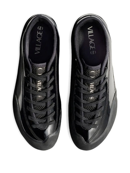 Village Pm Gloss Lace-Up Trainers