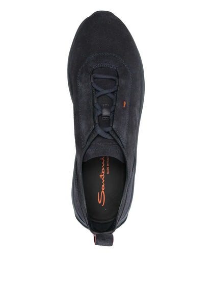 Santoni Suede Sneakers